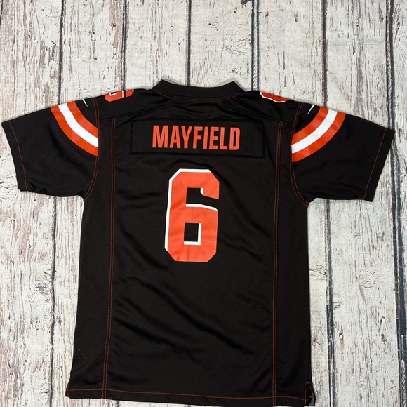 Baker Mayfield Cleveland Browns Nike Boys Kids Youth NFL Football Jersey - Picture 2 of 5